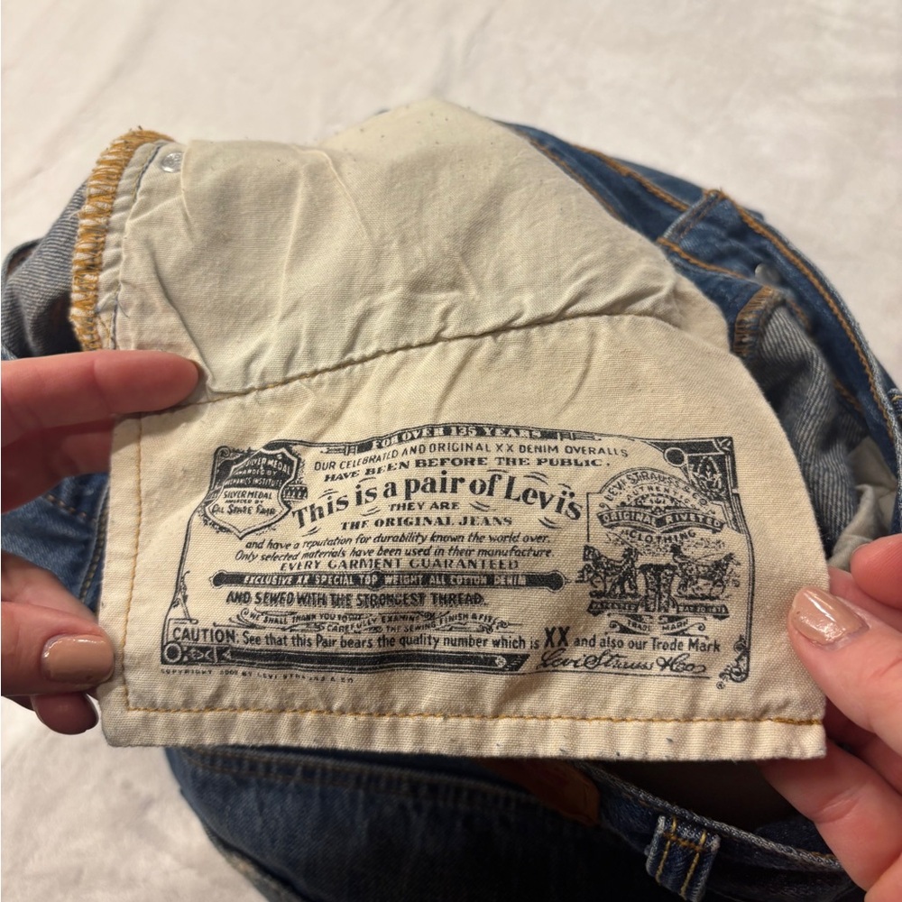 Men’s Levi’s 501 Jeans Size W28 L32 - Picture 3 of 6